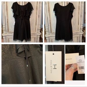 H by Halston Black Dress